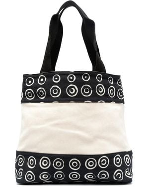 10 Corso Como Borsa Tote Con Stampa - Bianco