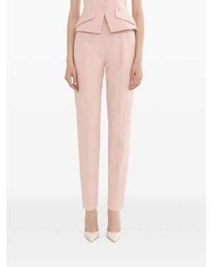 Nissa Pantalon À Taille Haute - Pink