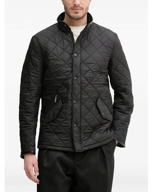 Barbour Powell Quilted High-Neck Jacket - Black