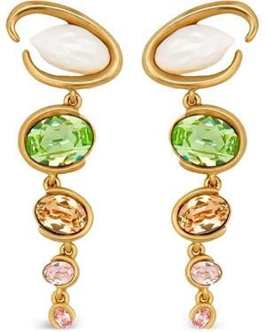 Oscar de la Renta Orecchini Con Perle Barocco Pearl O - Metallizzato