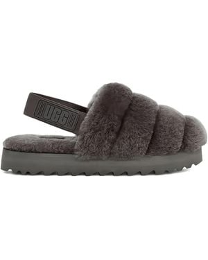 UGG Chaussons Super Fluff - Marron