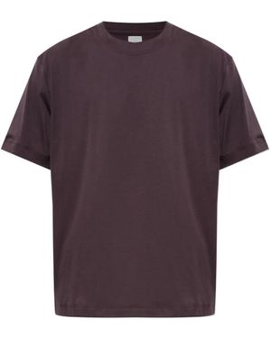 Eleventy Crew-Neck T-Shirt - Purple