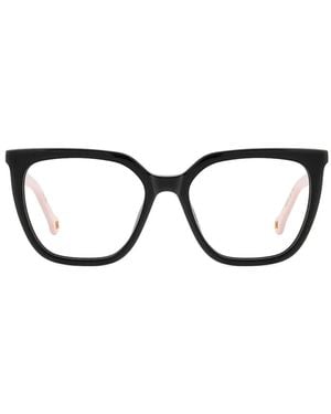Carolina Herrera Lunettes De Vue À Monture Papillon - Black