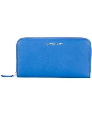 Givenchy Logo Plaque Purse - Blue
