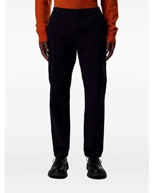 NN07 Foss Straight-Leg Trousers - Black