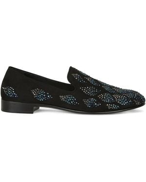 Giuseppe Zanotti Seymour ローファー - ブラック
