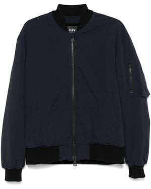 Dondup リップストップ ボンバージャケット - ブルー