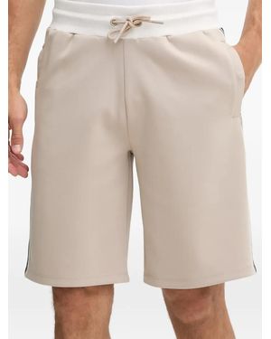 Guess Short À Bande Logo - Natural