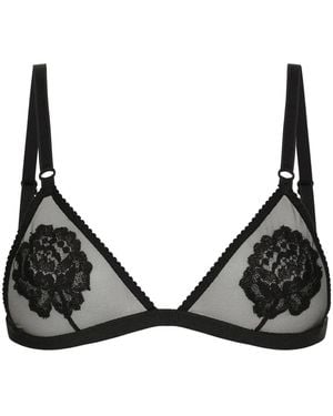 Bikini Triangle Floral Dolce&Gabbana Taille M (3) - Haut Et Bas, Bretelles Spaghetti, Neuf étiqueté