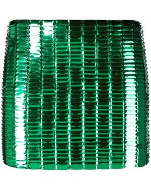 The Attico Rok Met Kristallen - Groen