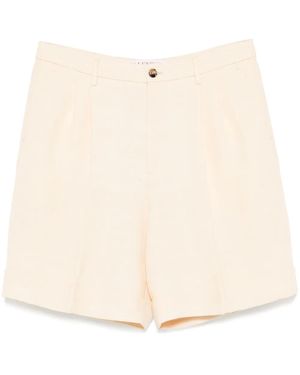 Valentino Garavani Texturierte Shorts - Natur