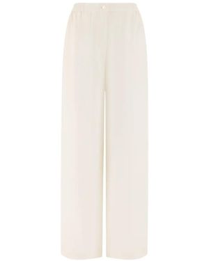 12 STOREEZ Kasumi Wide-Leg Pants - White