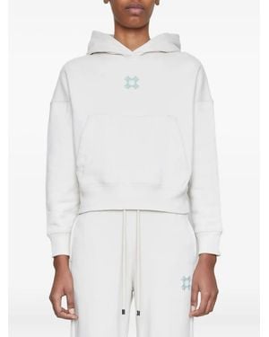 Amiri Embroidered Hoodie - White