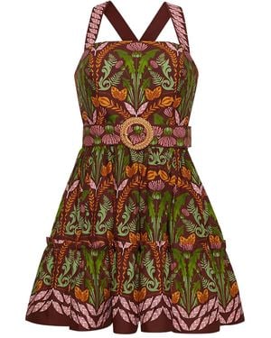 Cara Cara Julietta Mini Dress - Brown