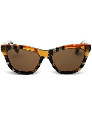Burberry Cat-Eye Frame Sunglasses - Natural