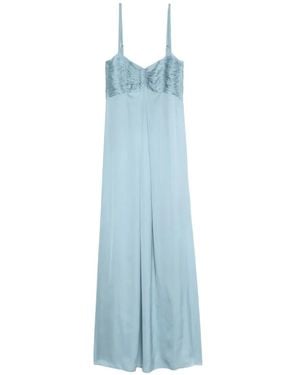 Zadig & Voltaire Rippie Maxi Dress - Blue