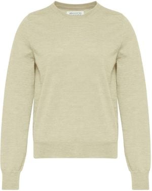 Maison Margiela Wool Jumper - White