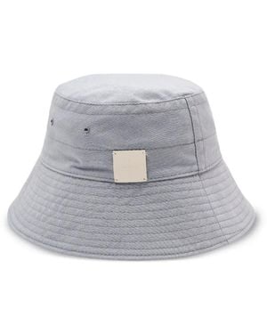 Jil Sander Klassischer Fischerhut - Weiß