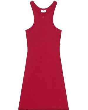 Courreges スキューバ ドレス - レッド