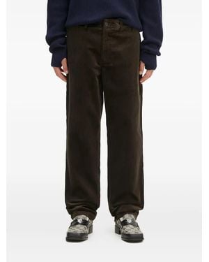 Norse Projects Hose Aus Cord - Schwarz