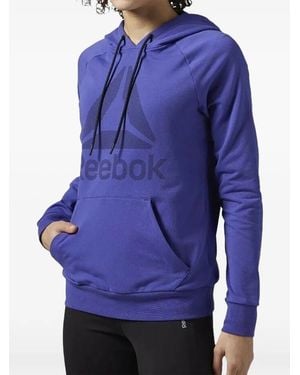 Reebok Kangaroo-Pocket Hoodie - Blue