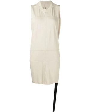 Rick Owens Canotta Con Inserti - Bianco