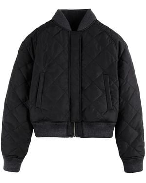 Hogan Cropped Bomberjack - Zwart