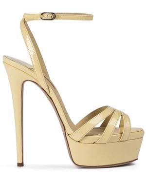Le Silla Sandales Lola À Plateforme - Metallic