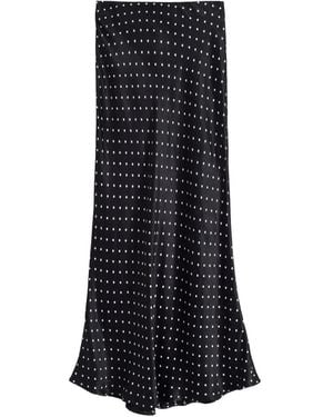 Chinti & Parker Polka-Dot Midi Skirt - Blue