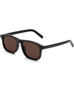 MM6 by Maison Margiela Lunettes De Soleil À Monture Rectangulaire - Black