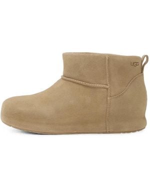 UGG Classic Mini Enwrap Ankle Boots - Natural