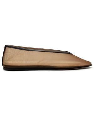 Le Monde Beryl Luna メッシュ フラットシューズ ナチュラル | Lyst