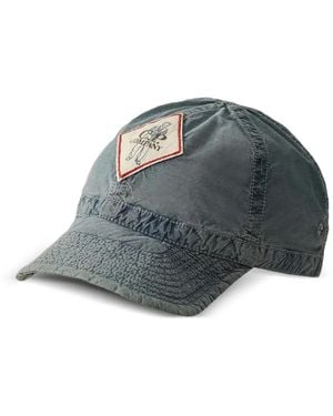 C.P. Company Logo-Patch Baseball Cap - Grey