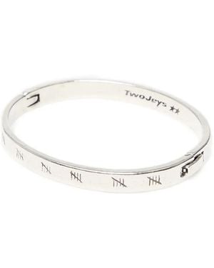 Twojeys Hope Armband Mit Tally-Gravur - Natur