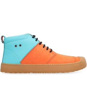 Volta Footwear レザースニーカー - オレンジ