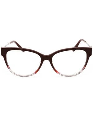 Chopard Lunettes De Vue À Monture Papillon - Multicolor