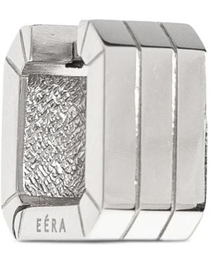 Eera Pendiente Candy En Oro Blanco De 18 Ct - Gris