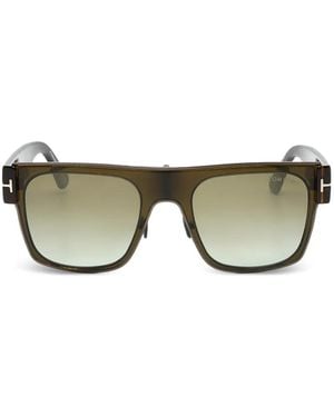 Tom Ford Gafas De Sol Con Montura Cuadrada - Verde