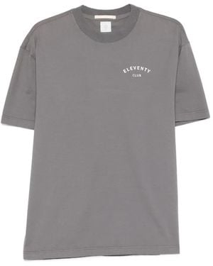 Eleventy Club T-Shirt - Grey