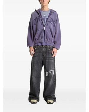 Represent Hoodie Owners Club À Fermeture Zippée - Purple