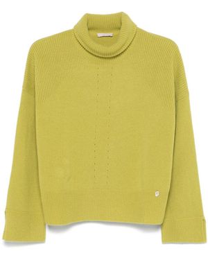 Liu Jo Pullover Aus Wolle - Gelb