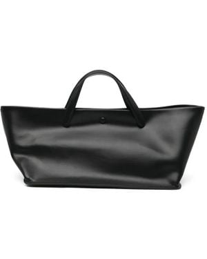 Senso Daryl Leather Tote Bag - Black