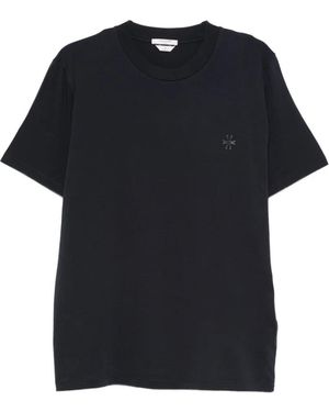 Jacob Cohen Crew-Neck Logo-Detail T-Shirt - Black