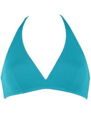 Eres Top De Bikini Gang Con Cordones - Azul