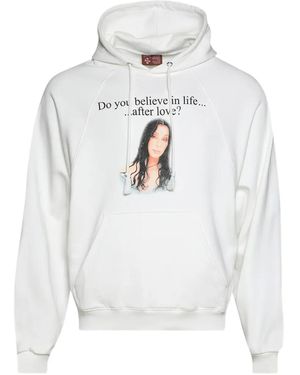 PRAYING Sudadera Cher Con Capucha - Blanco