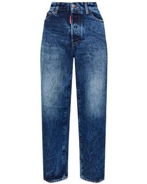 DSquared² Boston Straight-Leg Jeans - Blue
