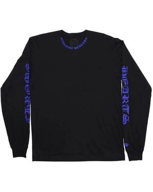 Chrome Hearts Sweater Met Lange Mouwen - Blauw
