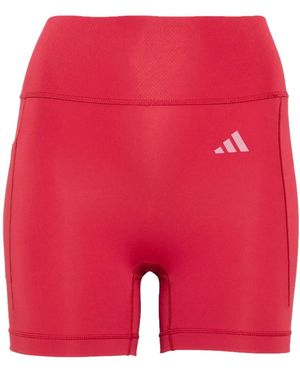 adidas X Entire Studios Side-Pocket Logo Shorts - Red