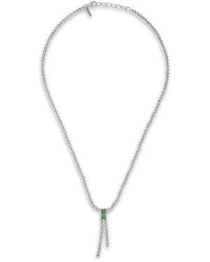 Desmo Collar Crystal Color Con Zirconia - Multicolor