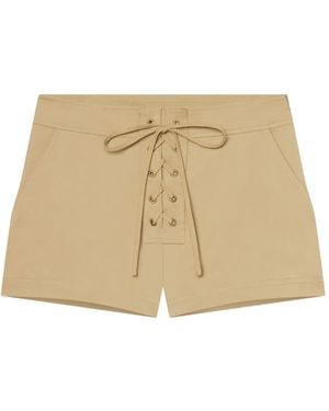 A.L.C. Shorts mit Schnürung - Natur